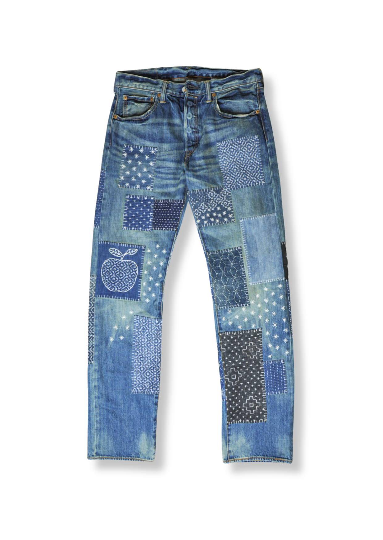 "SASHIKO-BORO" DENIM