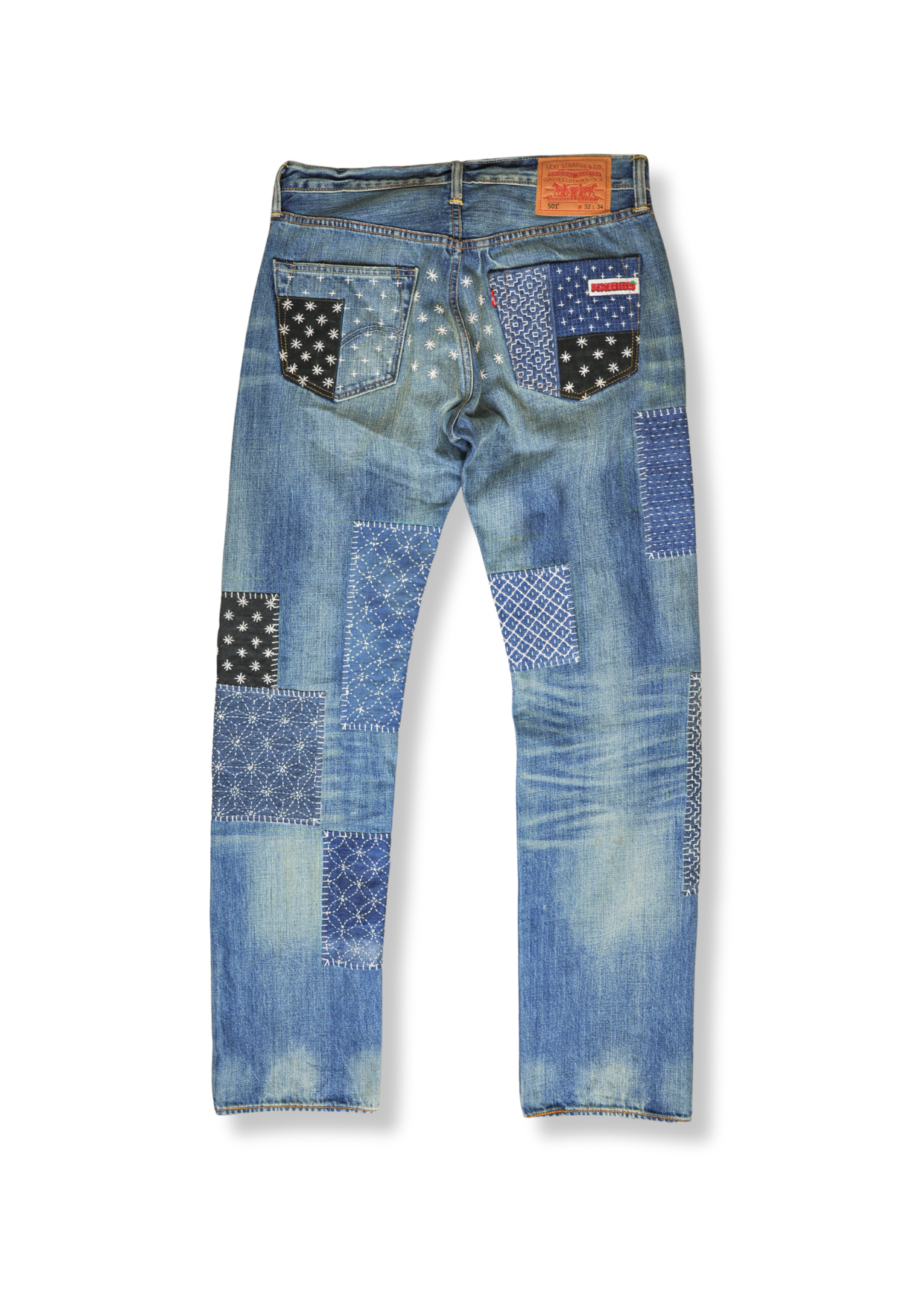 "SASHIKO-BORO" DENIM
