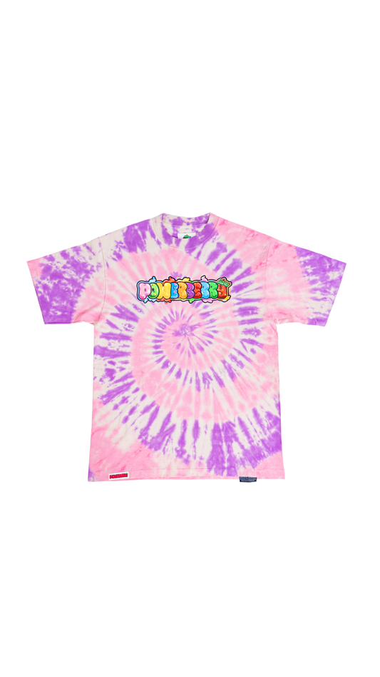 "MIXED BERRY" TIE-DYE T-SHIRT