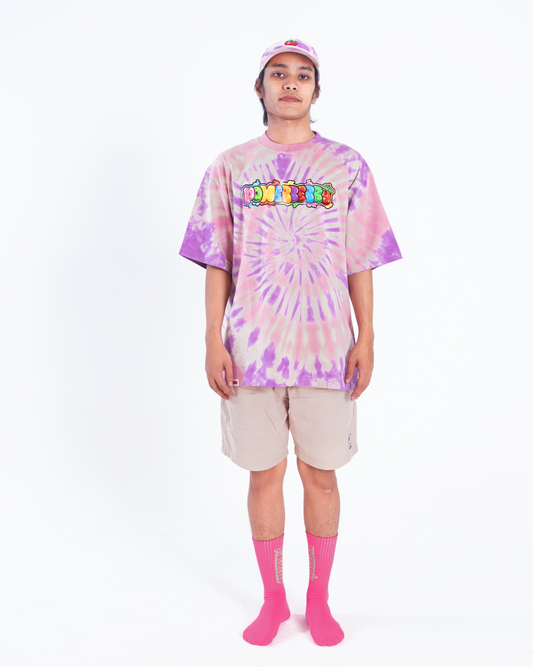 "MIXED BERRY" TIE-DYE T-SHIRT