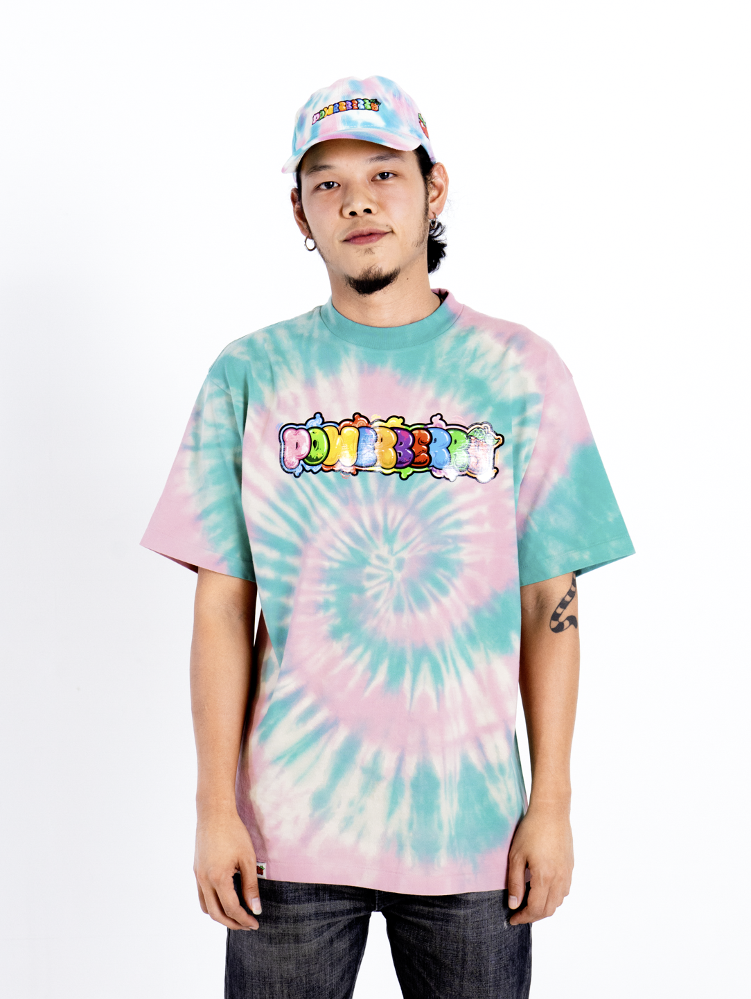 "RAINBOW POPSICLE" TIE-DYE T-SHIRT