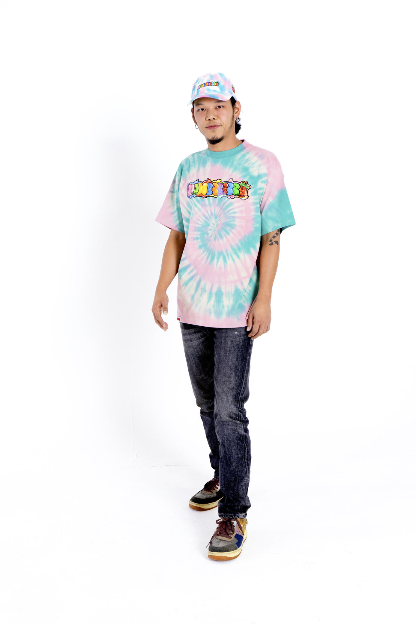 "RAINBOW POPSICLE" TIE-DYE T-SHIRT